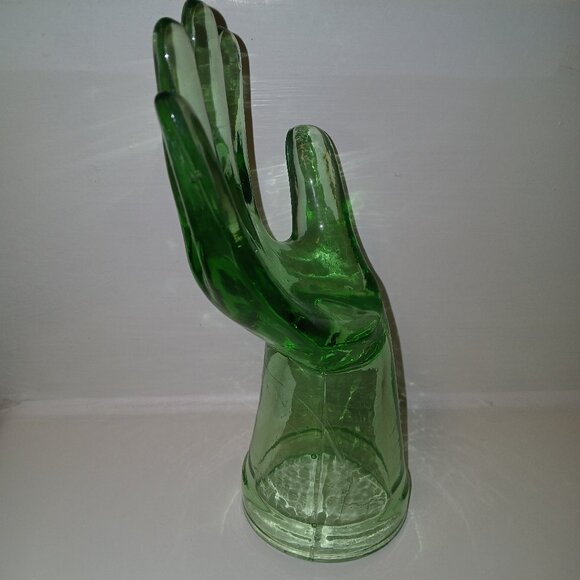 Green Glass Hand Model - Photography, Props, Art, Decor - Picture 2 of 4
